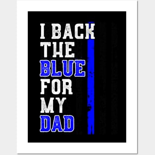 I Back The Blue Posters and Art